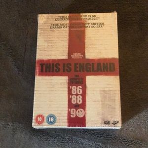 This is England TV series DVD box set. 86’ 88’ and 90’. Still wrapped.